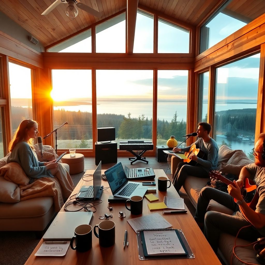 Как создаются эпические песни на выезде: секреты создания ярких треков