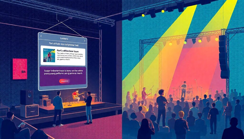 Влияние британской музыкальной сцены на фанатские битвы - иллюстрация