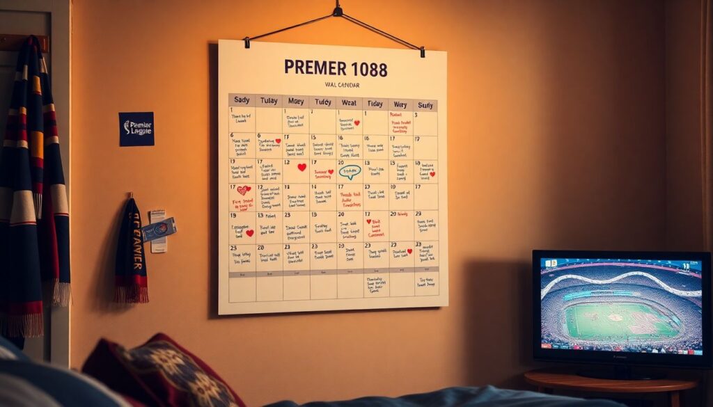 Праздники и важные даты в фанатской календарной системе Англии - иллюстрация