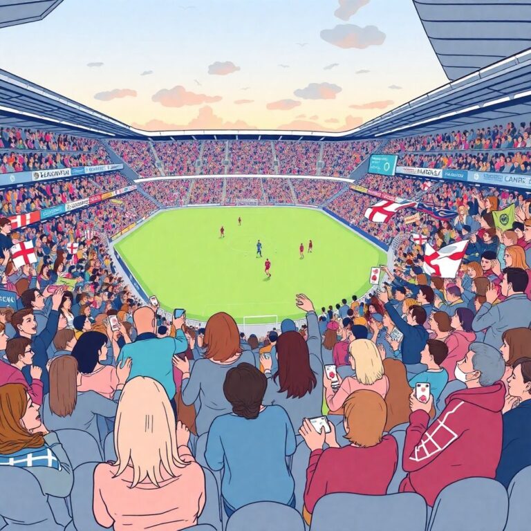 Роль женской части болельщиков в английском футболе и влияние на развитие игры