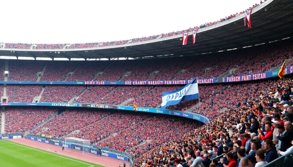 Как поколения болельщиков сохраняют традиции на стадионе - иллюстрация