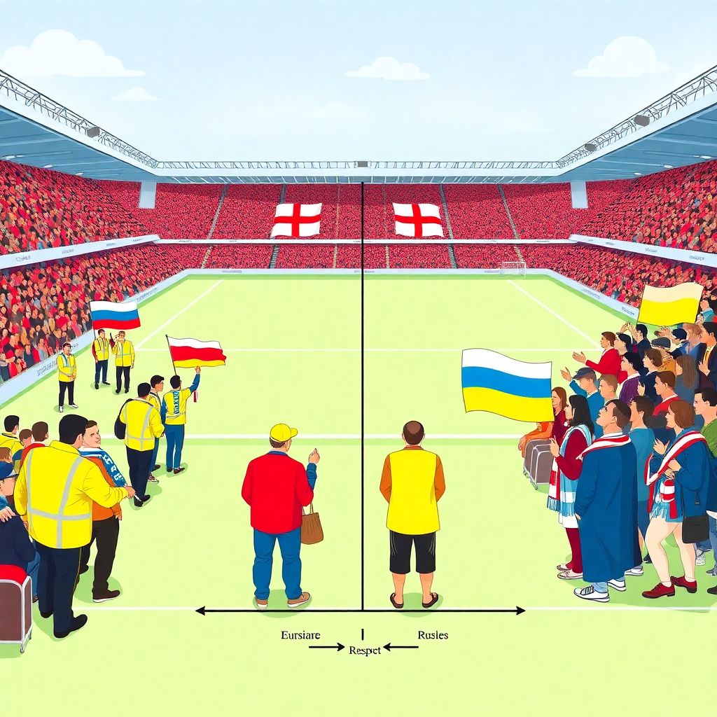 Русские и украинские болельщики на английских стадионах: как их воспринимают