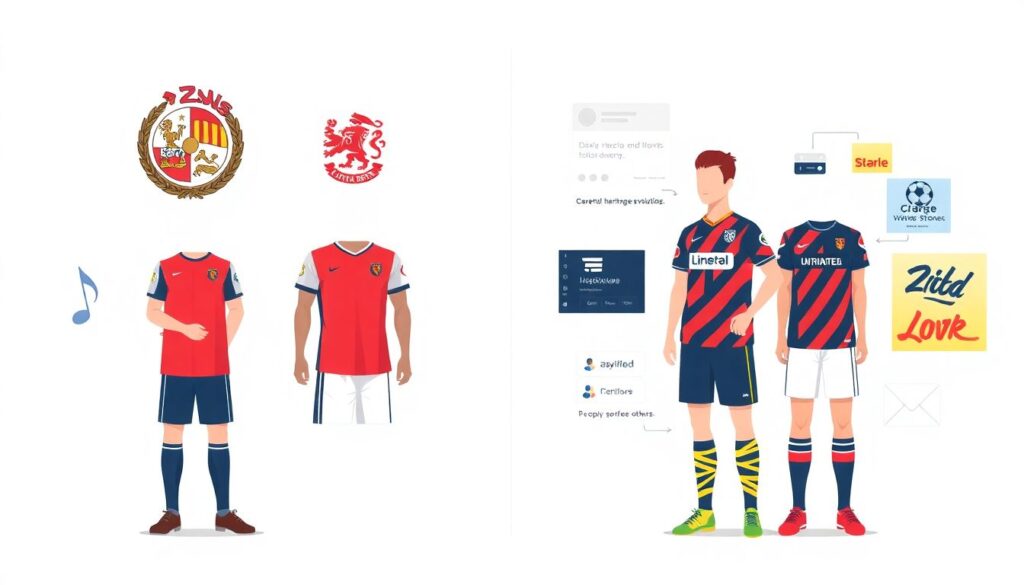 История клубной идентичности: от основания до современных символов - иллюстрация