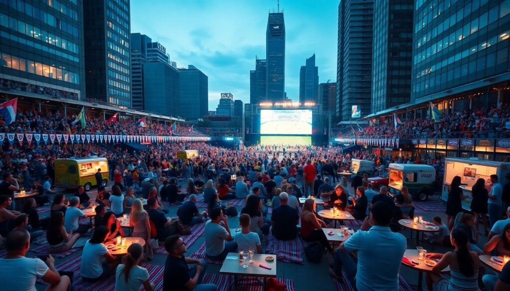 Как работают фан-зоны в Англии и чем они полезны для атмосферы - иллюстрация