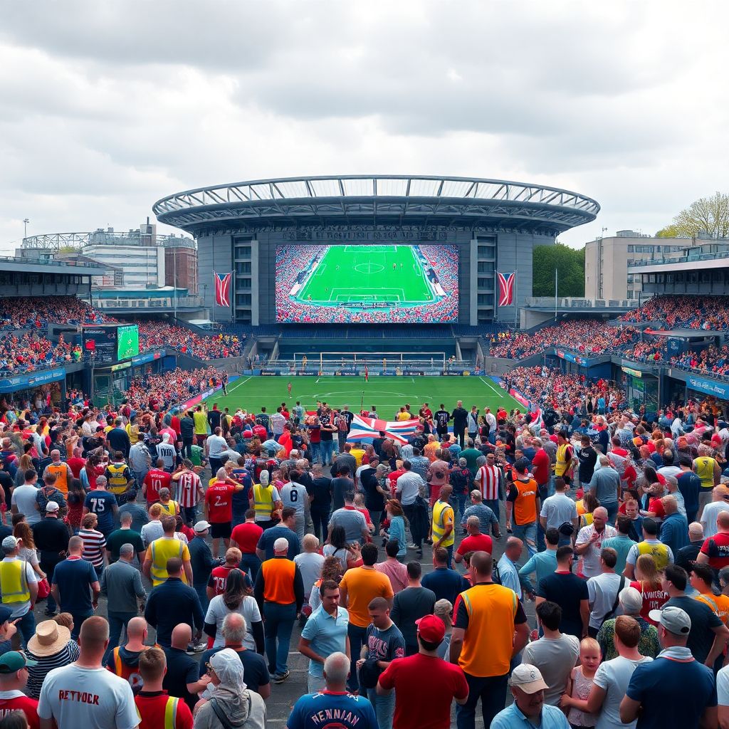 Как работают фан-зоны в Англии и зачем они нужны для футбольной атмосферы