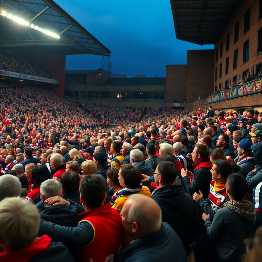 Эмоциональный ландшафт английского трибуна: радость, гнев и эхо побед