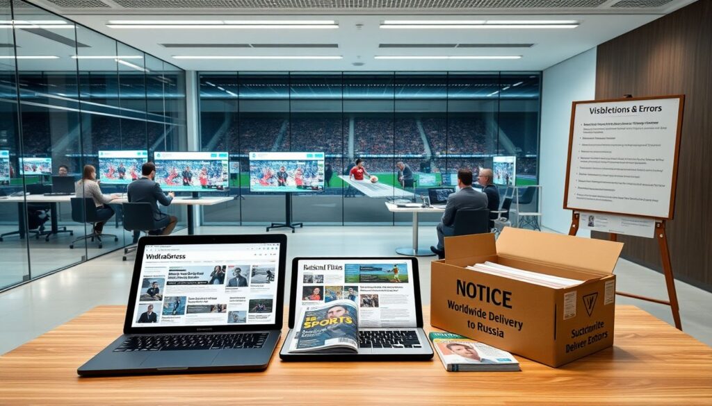 Как английская пресса освещает фанатские перформансы - иллюстрация