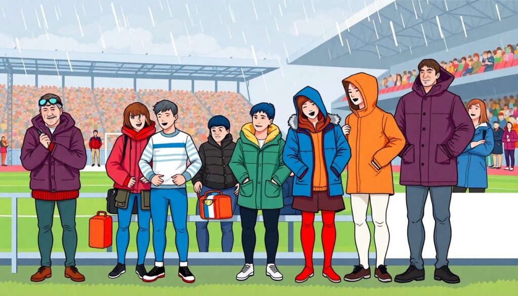 Первые походы на матч: совет по подготовке для новичков - иллюстрация