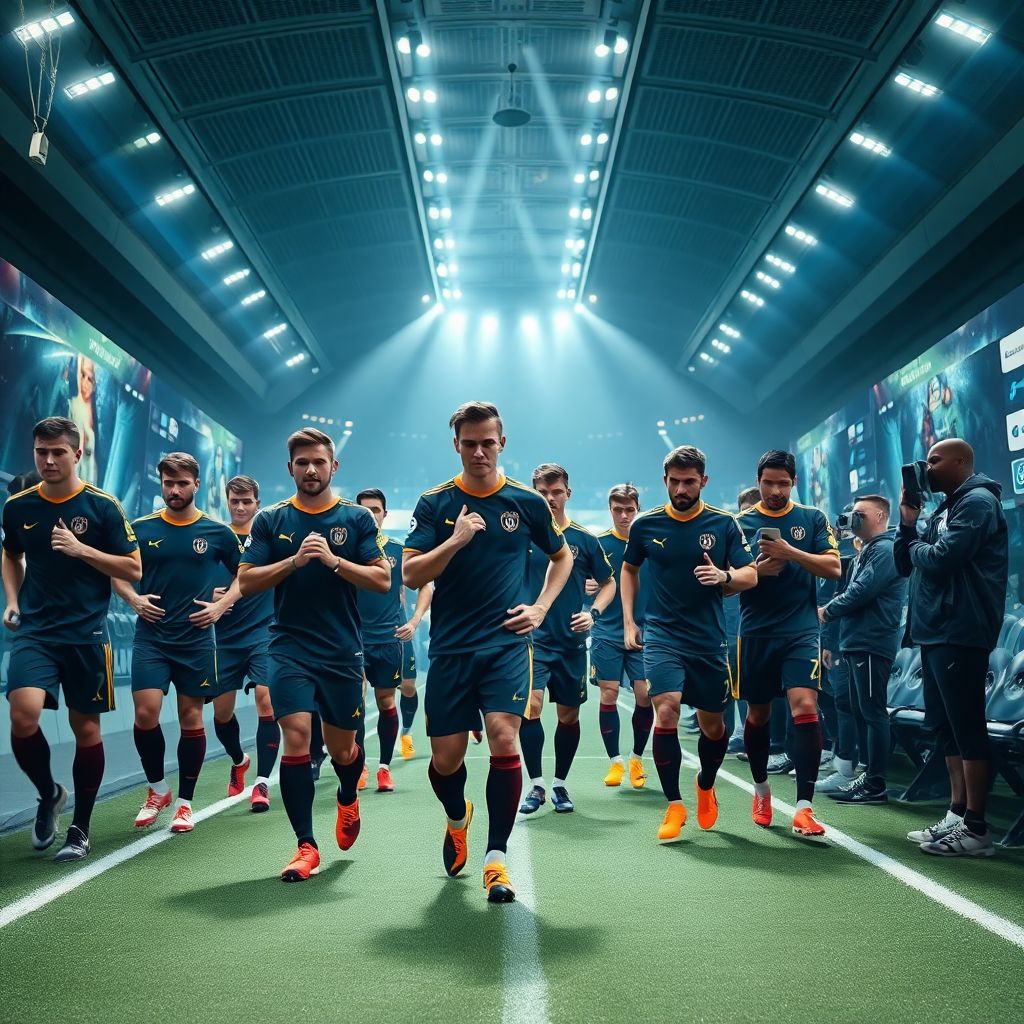 Ритуалы выхода на поле и возвращения игроков на скамейку в футболе