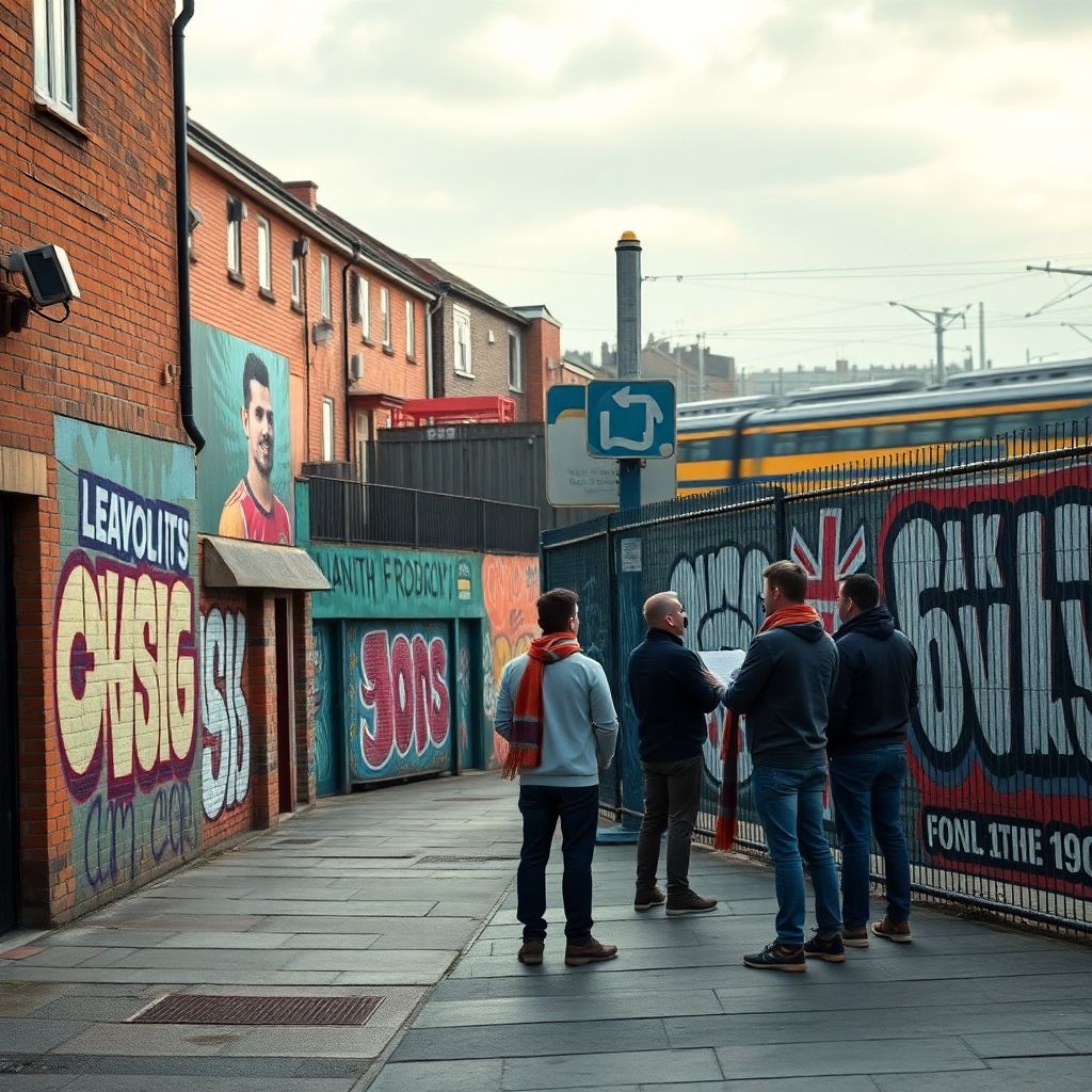 Фанаты и креатив: граффити и уличный арт в английском футболе