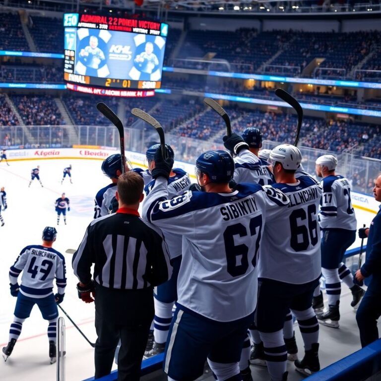 Сибирь обыграла Адмирал 4:2 во Владивостоке и поднялась в таблице КХЛ