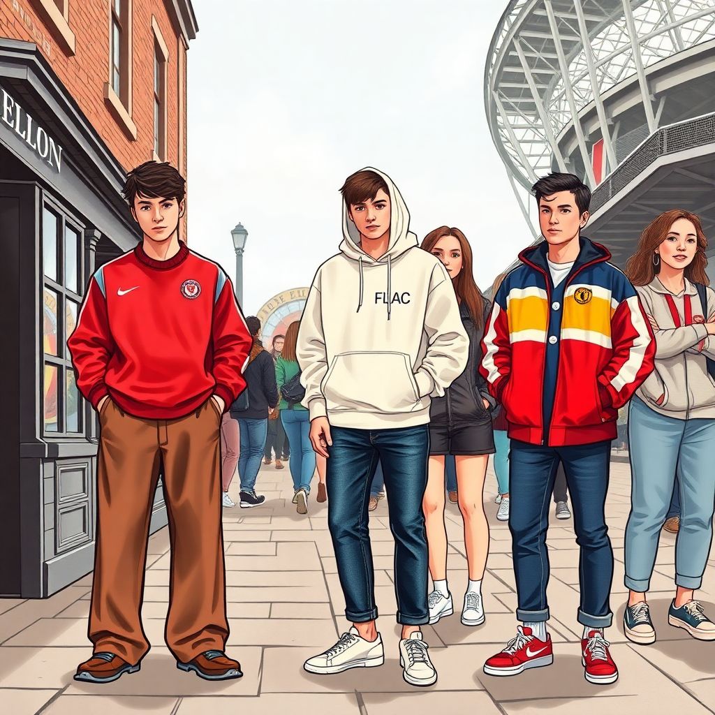 Тренды фанатской одежды в Англии 2020–2024: как меняется стиль болельщиков