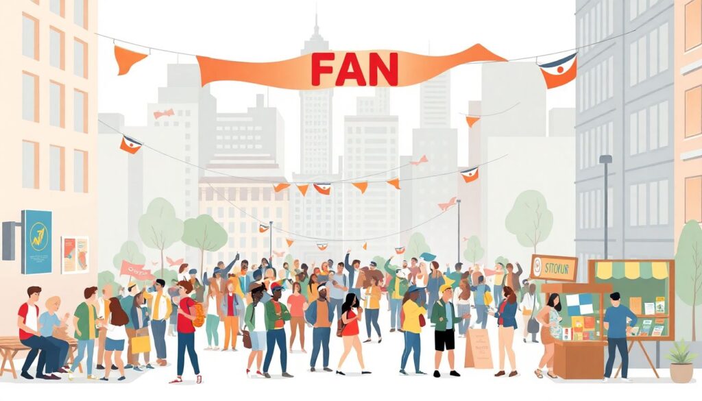 Фанатские клубы как социальные общества: роль в жизни города - иллюстрация