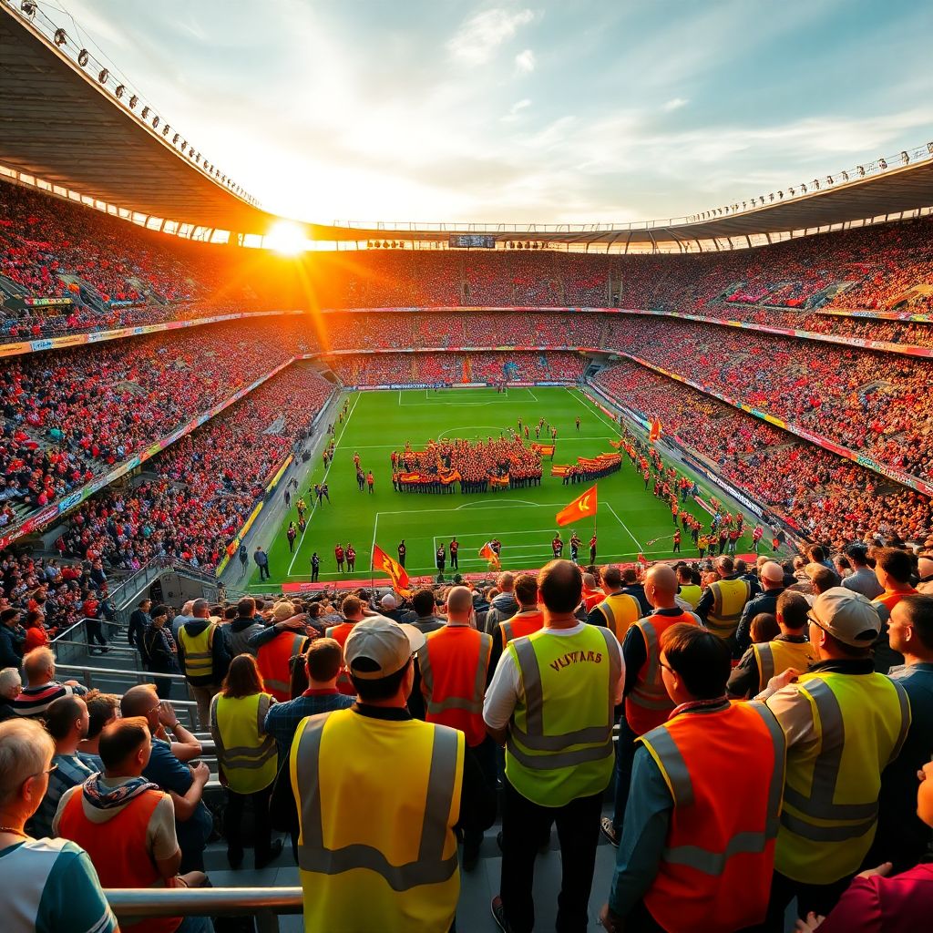 Фанаты и волонтёры на матче: как совместная работа делает игру лучше