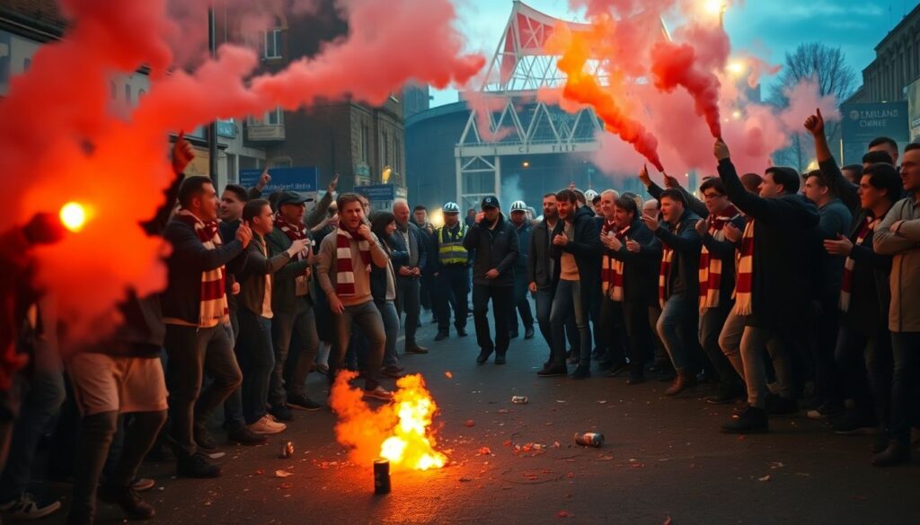 Разбор популярных мифов о фанатской культуре Англии - иллюстрация