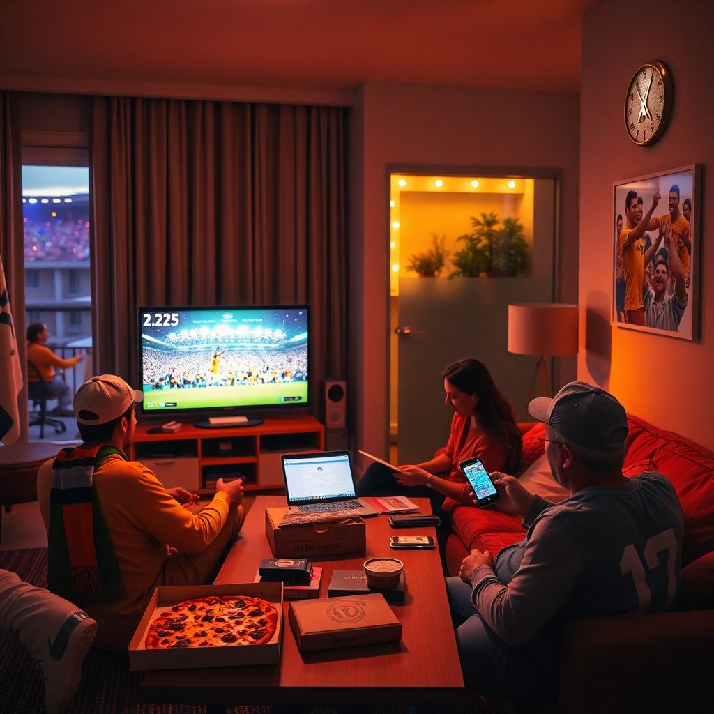 Как болельщики отмечают победы и праздники в повседневной жизни