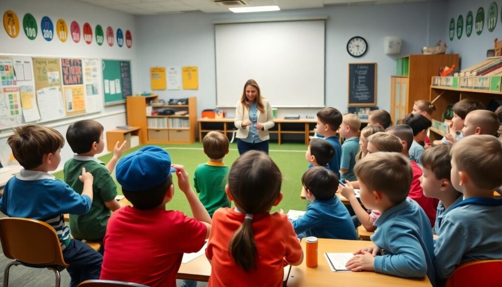 Обучение молодых болельщиков основам поведения на стадионе - иллюстрация