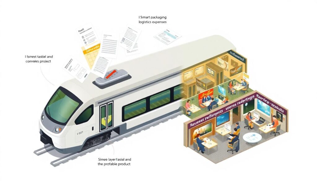 Перформансы в выездных поездах: логистика и впечатления - иллюстрация