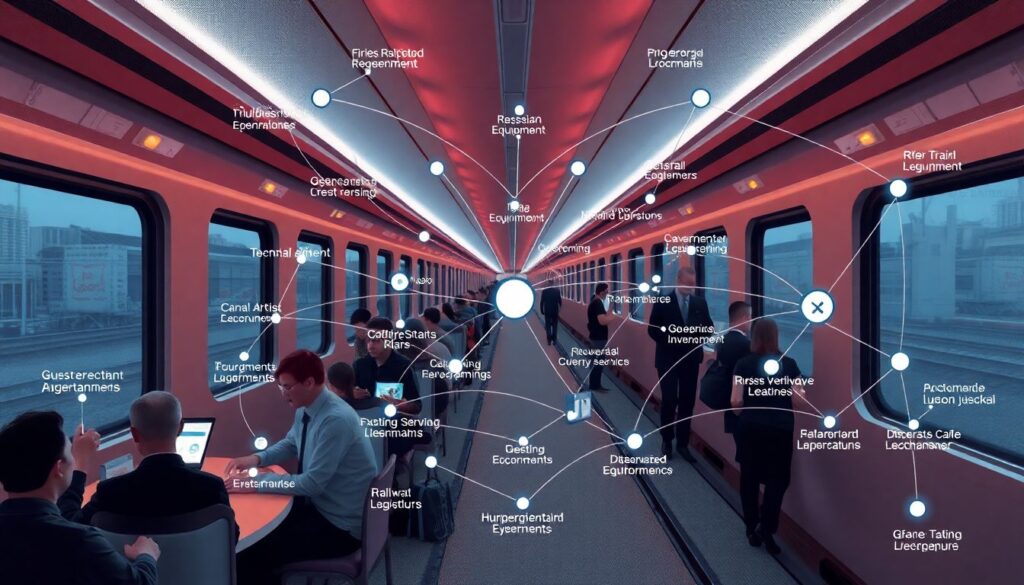 Перформансы в выездных поездах: логистика и впечатления - иллюстрация