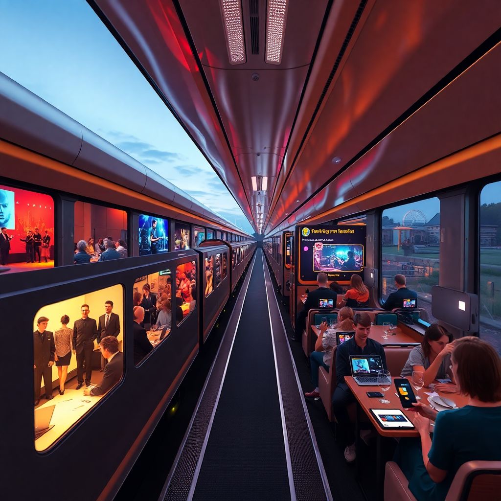 Перформансы в выездных поездах: логистика организации и впечатления пассажиров