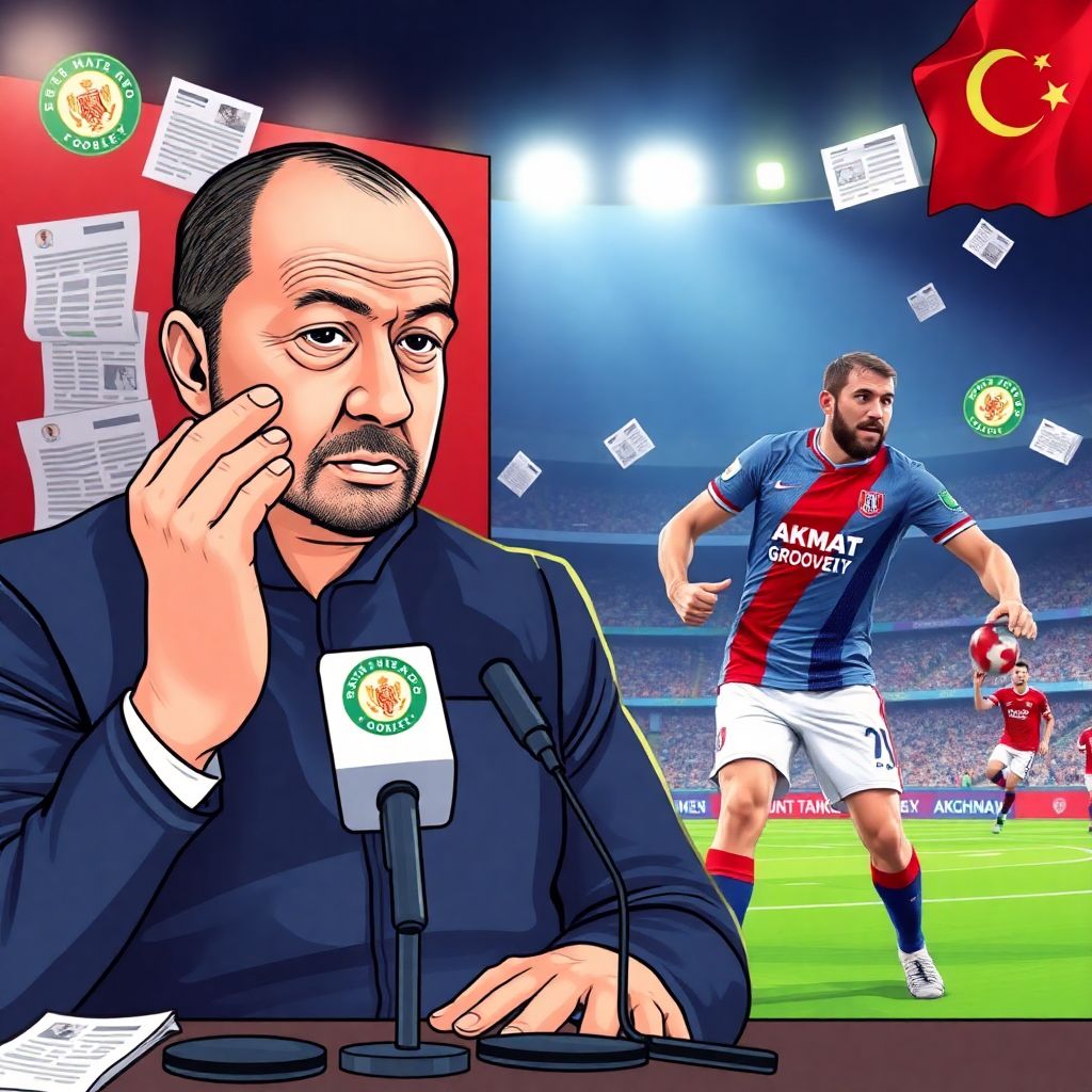 Черчесов опроверг слухи о переходе Джикии в Ахмат из Антальяспора