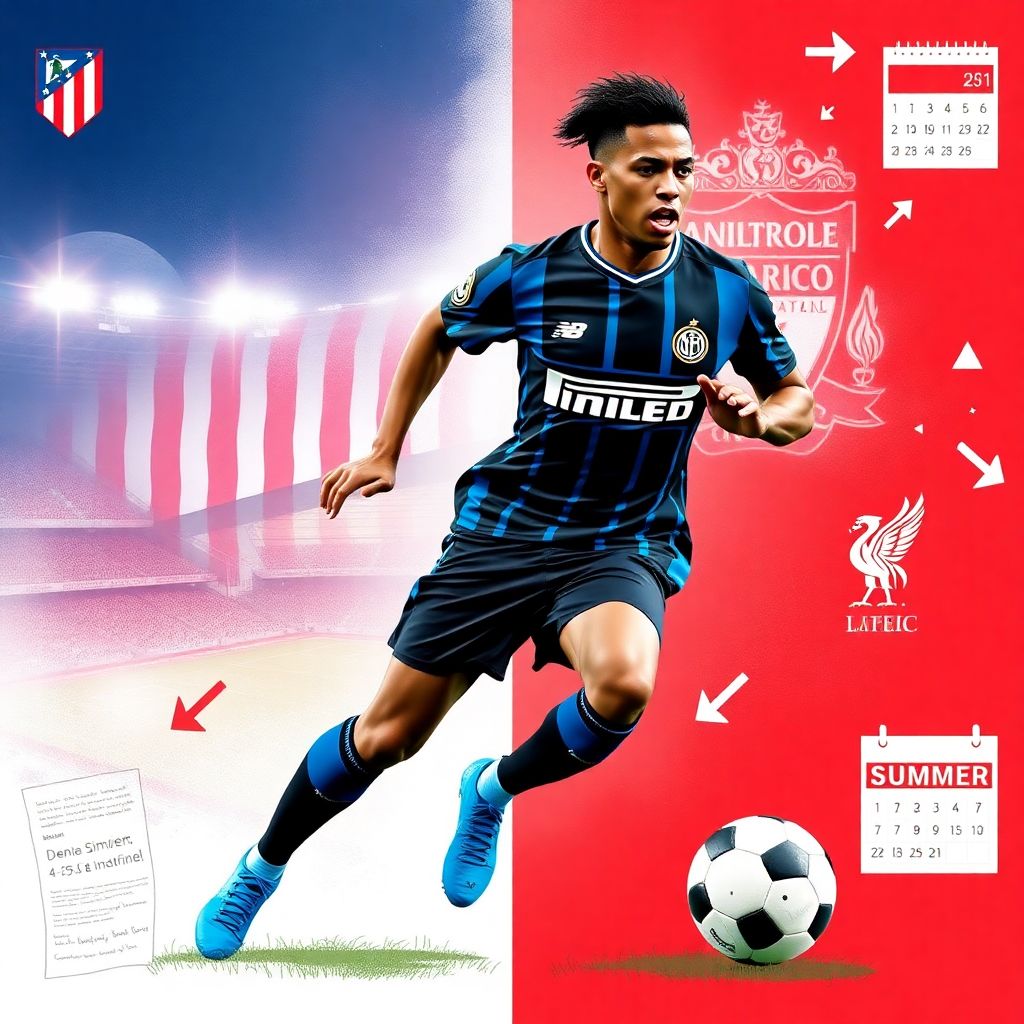 Атлетико нацелился на трансфер Дензела Дюмфриса из Интера летом