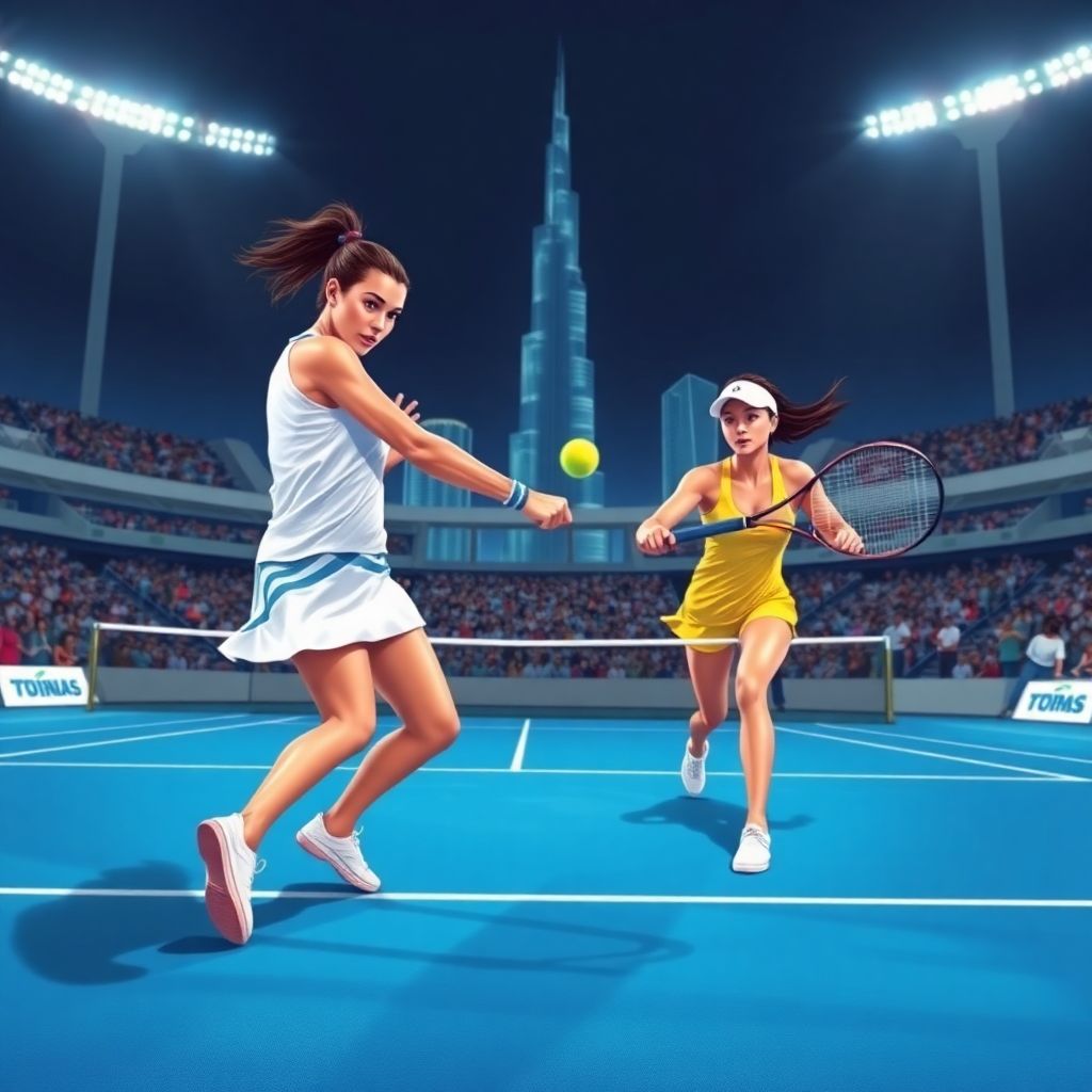 Андреева и Касаткина: центральный матч второго круга Wta‑1000 Дубай