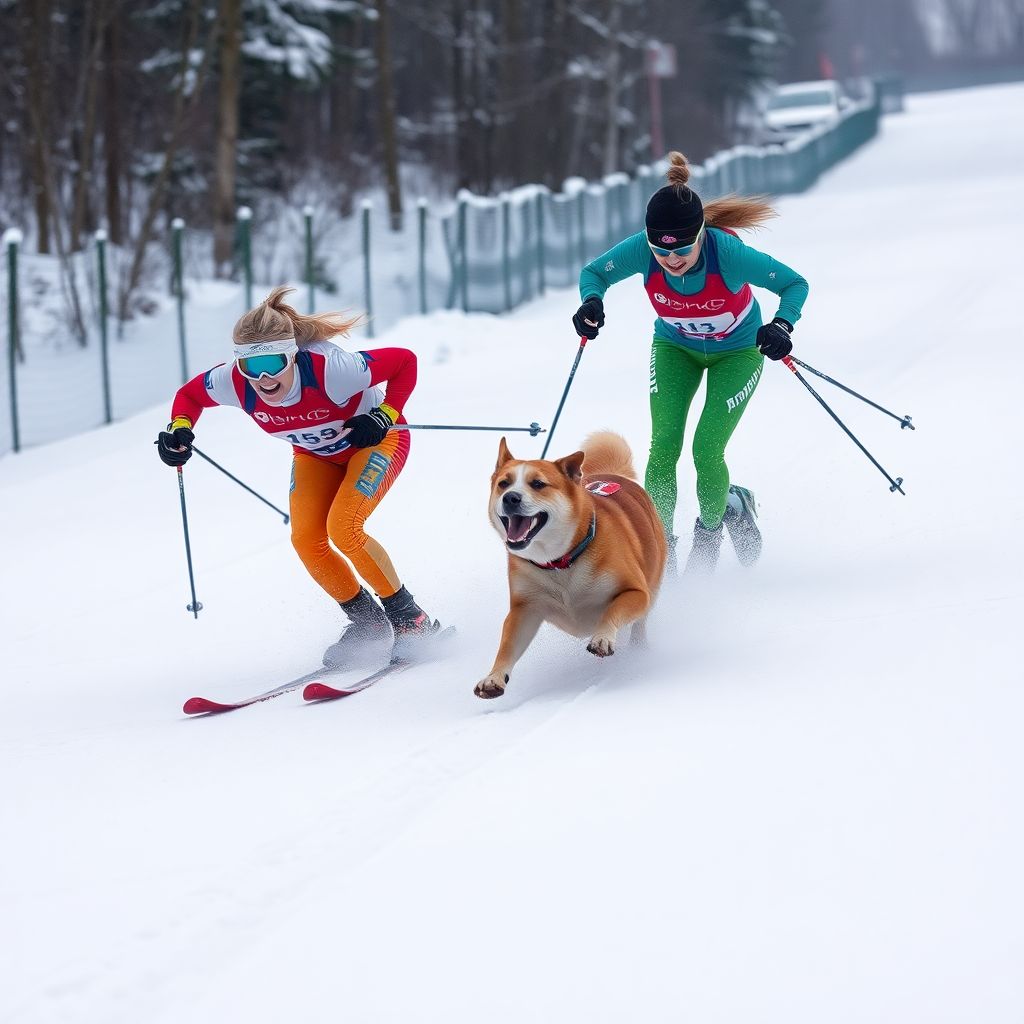Лыжница Алина Кудисова получила сотрясение после столкновения с собакой на ЧР