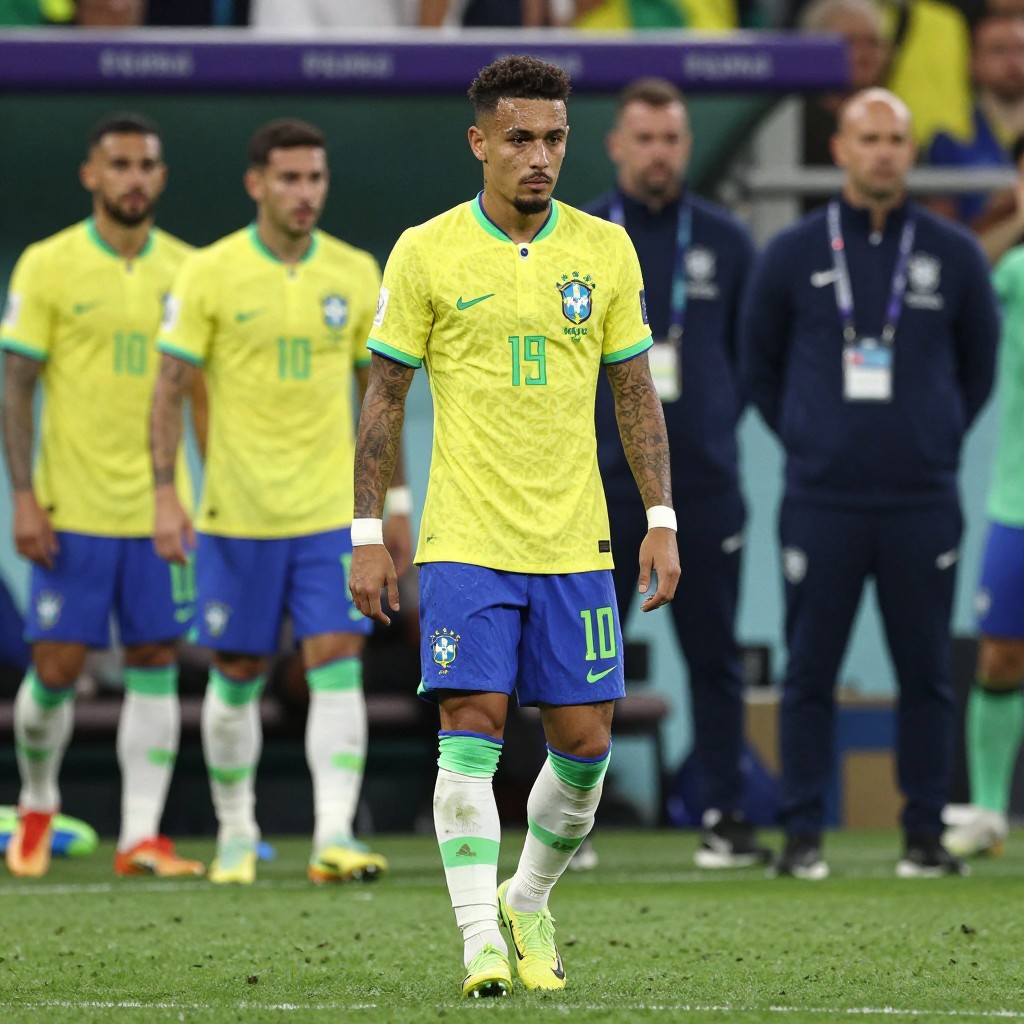 Рафинья получил повреждение в товарищеском матче Бразилии с Австралией